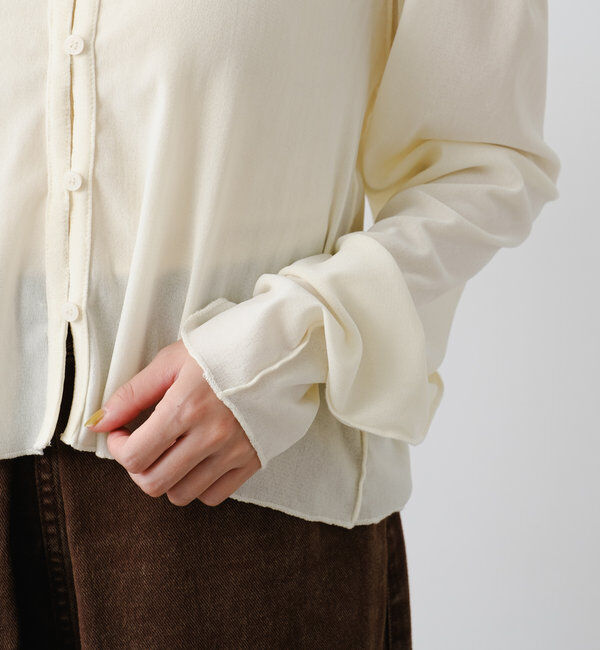  「チュールベロア2WAYカーディガン」|Tシャツ・カットソー|