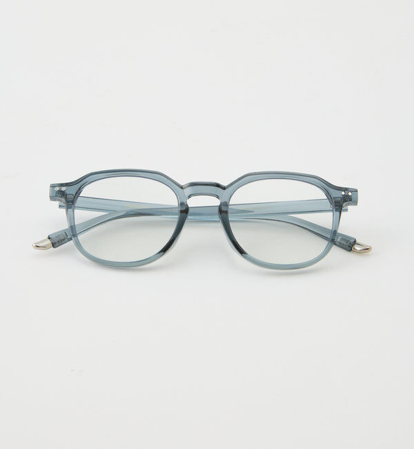  「【WHIMSIC/調光レンズ/丸顔/面長】クラウンパントサングラス」|ピアス|グレー