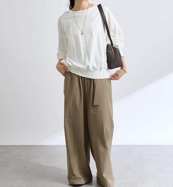  「【秋カラー登場】2wayスウェット」|Tシャツ・カットソー|