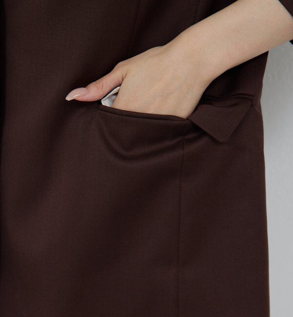  「【HERITANOVUM】【スリーピース対応】ウーステッドウールジャケット」|テーラードジャケット|