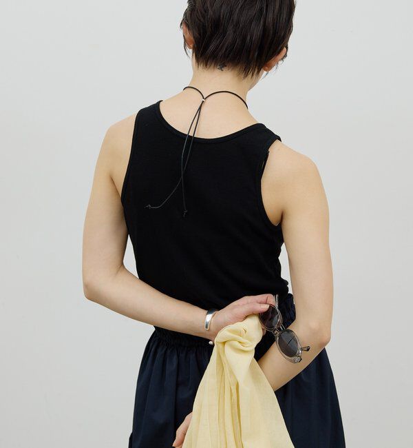  「【前後2way】ハイツイストリブタンク」|Tシャツ・カットソー|