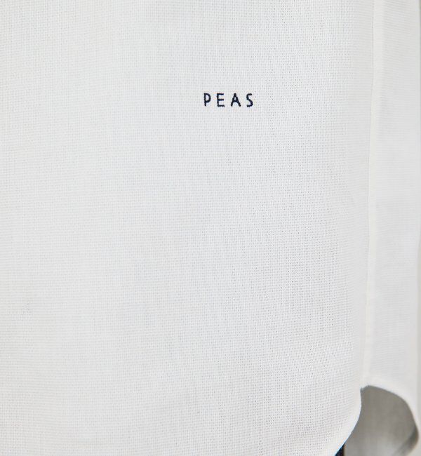  「【PEAS】タイ付きシャツ」|シャツ・ブラウス|