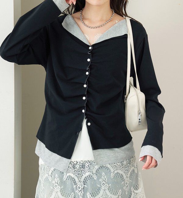  「配色カットソー」|Tシャツ・カットソー|