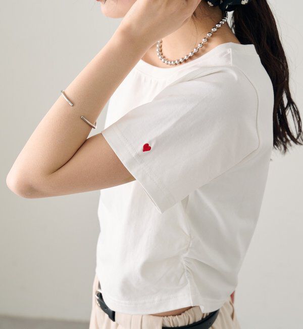  「バックロゴプリントちびTシャツ」|Tシャツ・カットソー|