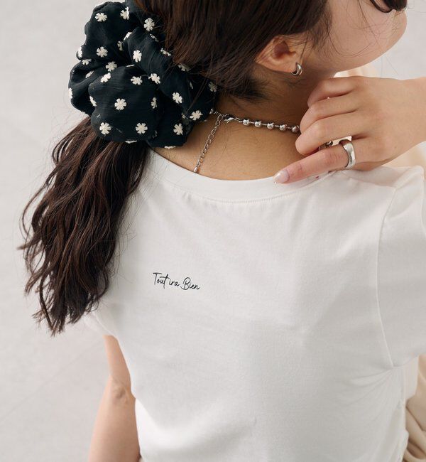  「バックロゴプリントちびTシャツ」|Tシャツ・カットソー|