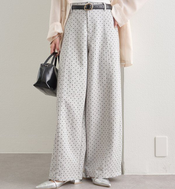  「ドットカーブパンツ」|チノ|
