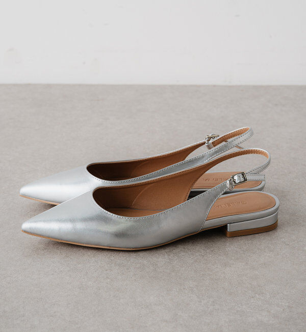  「【GALENA/ガレナ】ポインテッドフラットパンプス」|パンプス|