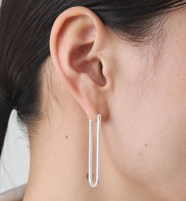  「【GALENA/ガレナ】オーバルフープピアス」|リング|