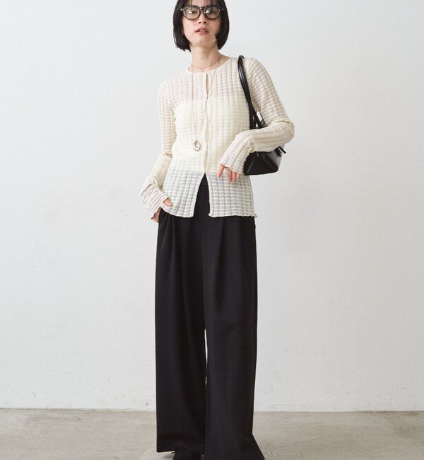  「シアーカーデ」|ニット・セーター|