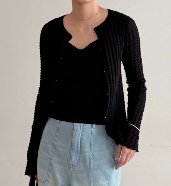  「シアーカーデ」|ニット・セーター|
