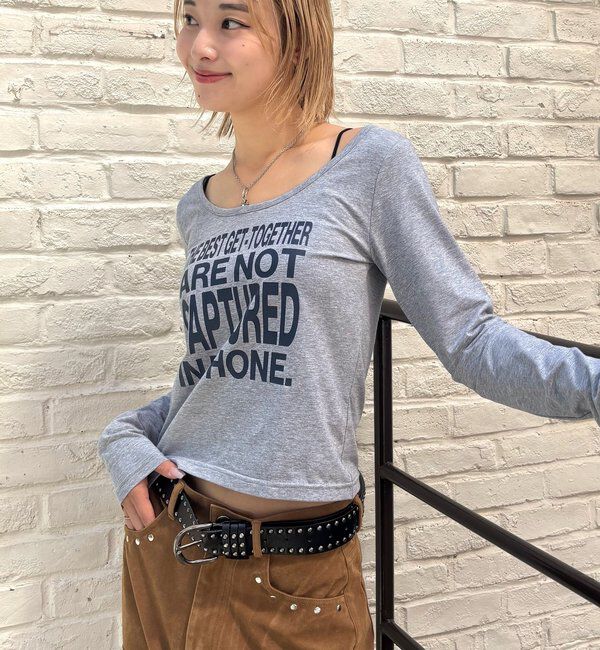  「メッセージトップス」|Tシャツ・カットソー|