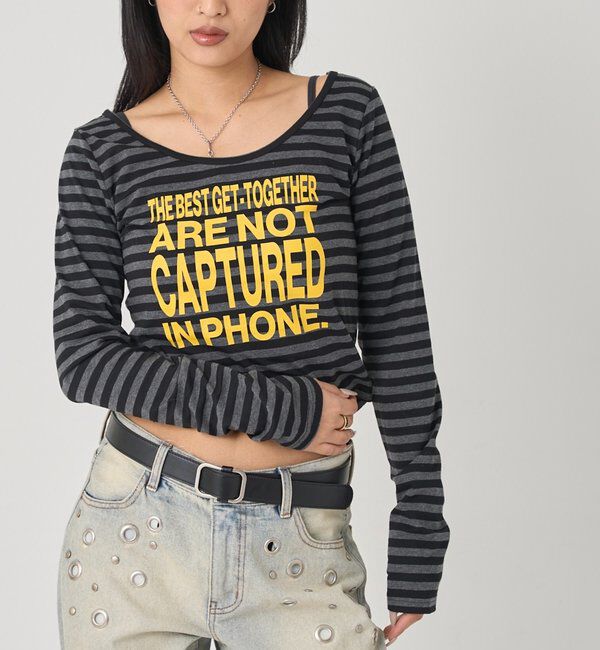  「メッセージトップス」|Tシャツ・カットソー|