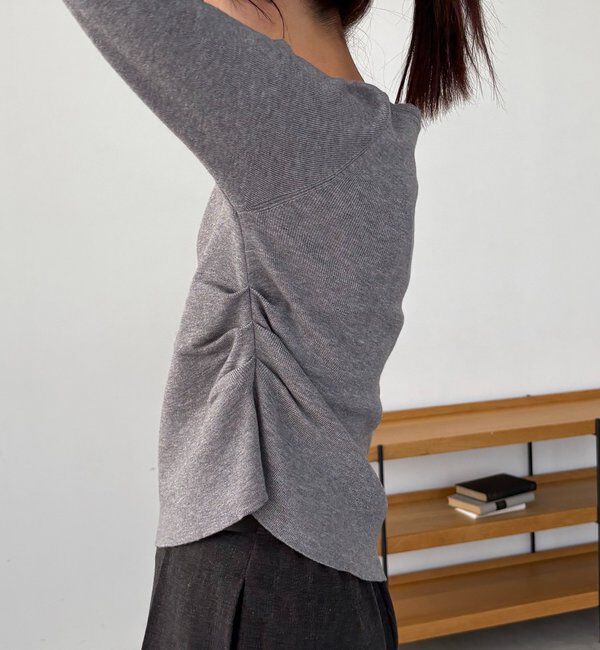  「1ポイントバイカラーニット」|ニット・セーター|