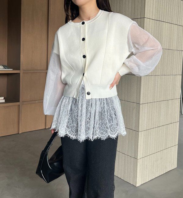  「【新色ブラック/調整可能◎】レースキャミ」|キャミソール|