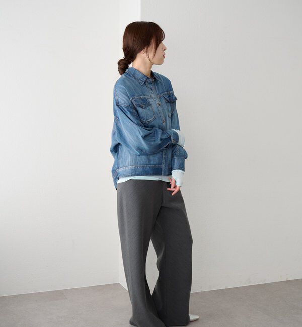  「シアーデニムシャツ」|シャツ・ブラウス|