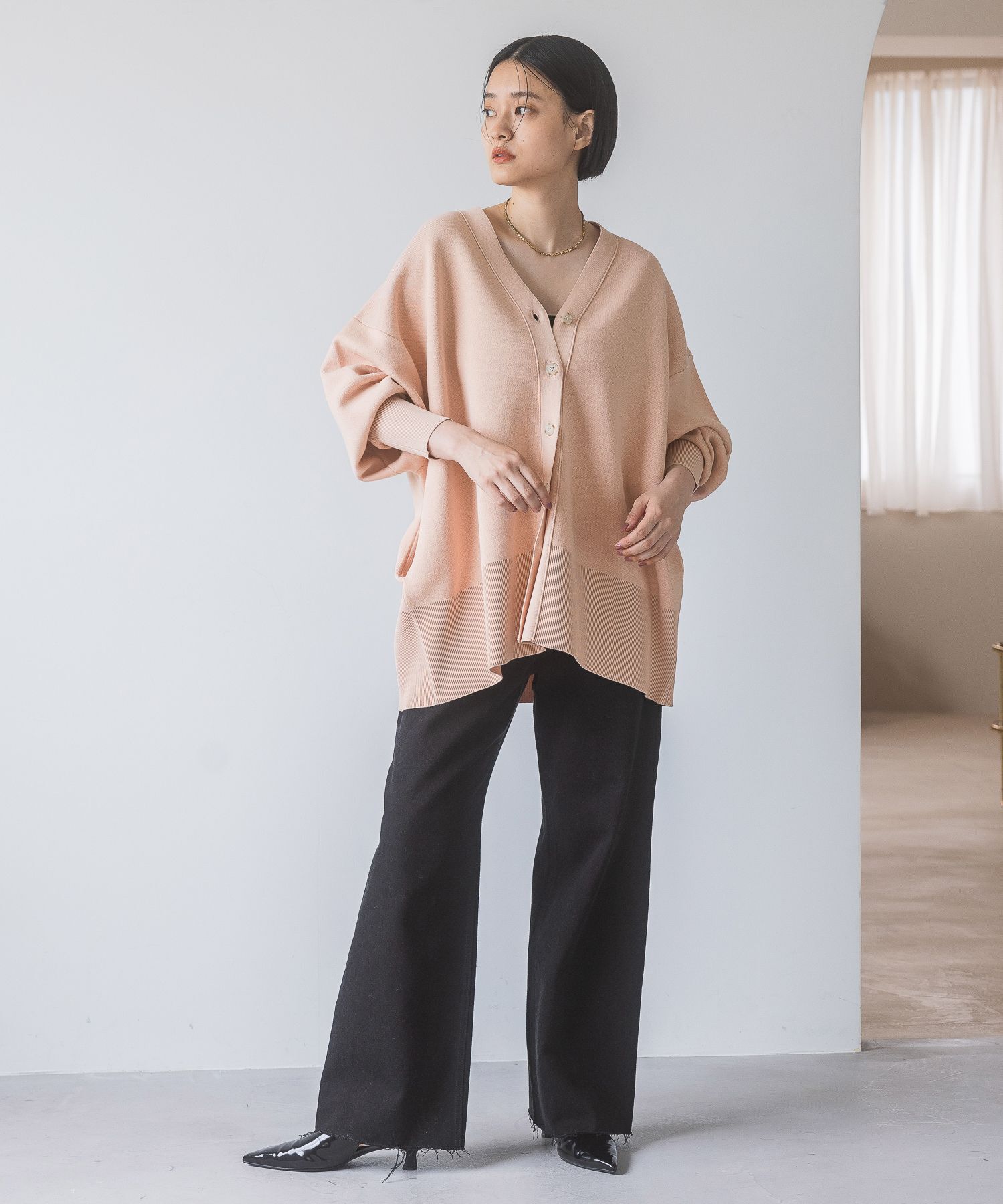 A part by 「【新色追加】スポンジニットBIGカーディガン」|ニット・セーター|