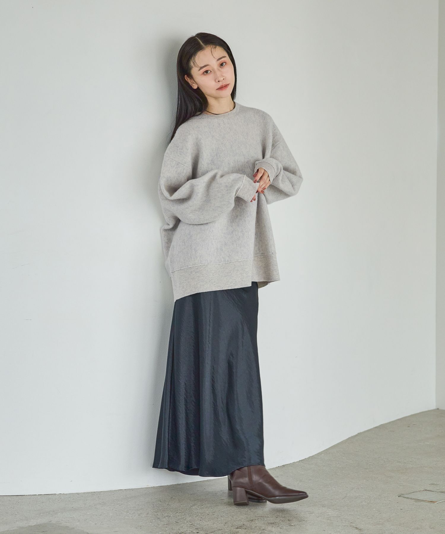 A part by 「 スポンディッシュＷユルプルオーバー」|ニット・セーター|