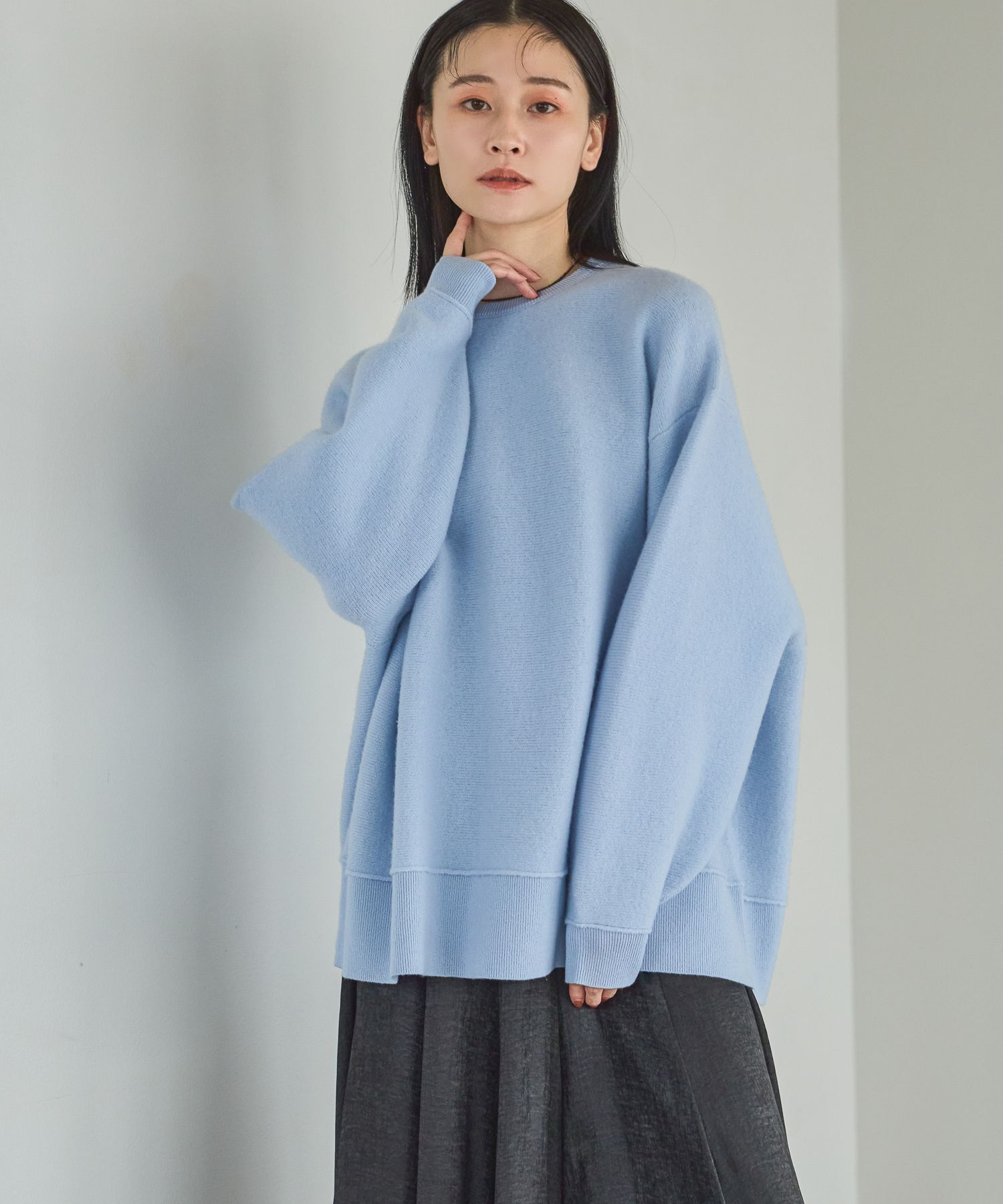 A part by 「 スポンディッシュＷユルプルオーバー」|ニット・セーター|