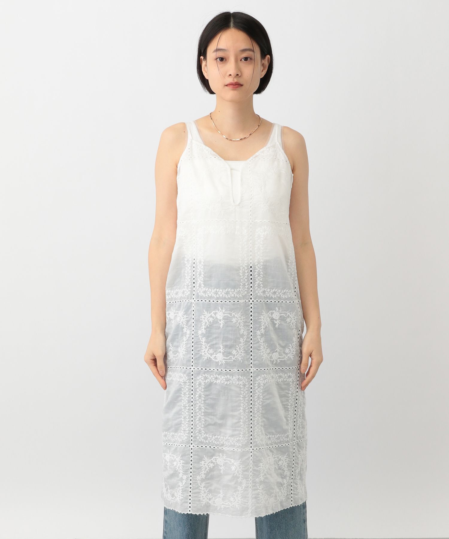 A part by 「エンブロイダリーキャミワンピース」|ワンピース|