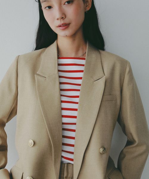 A part by 「【セットアップ着用可能】LNTテーラードジャケット」|テーラードジャケット|