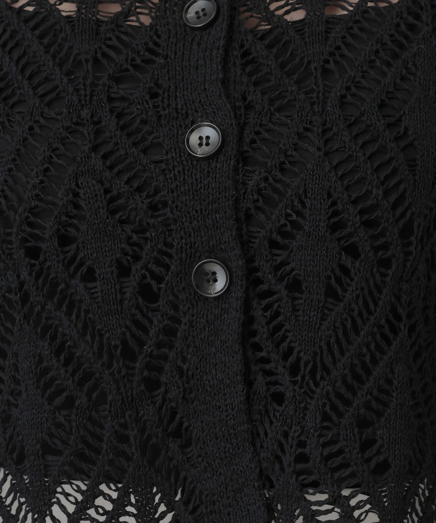 A part by 「リネンコンスカシアミカーディガン」|カーディガン|