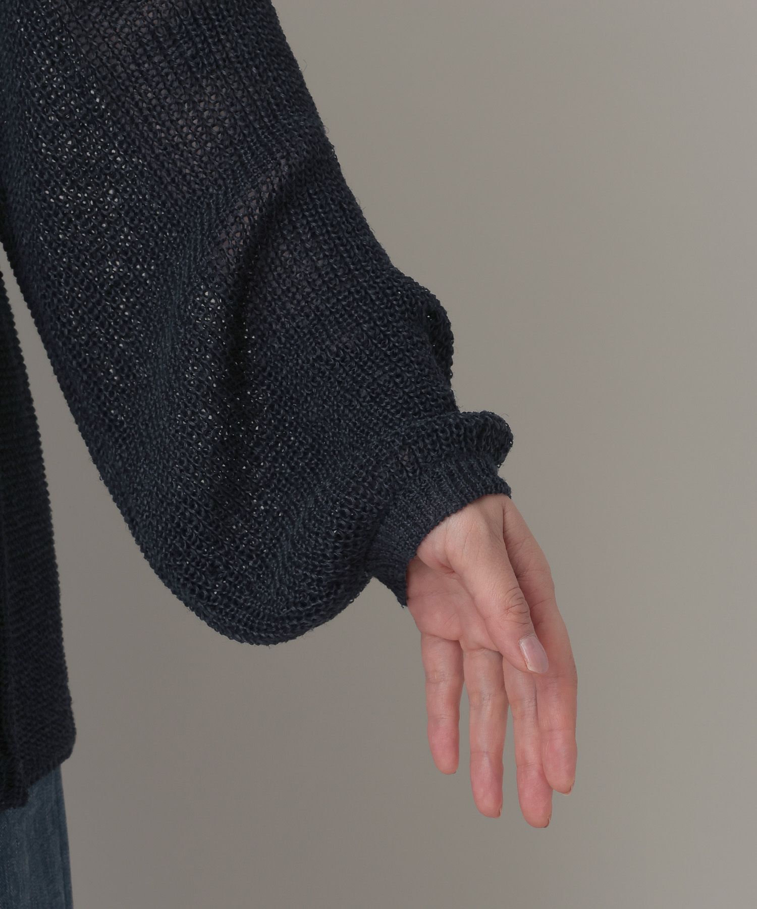 A part by 「リネンコンドロストカーディガン」|ニット・セーター|