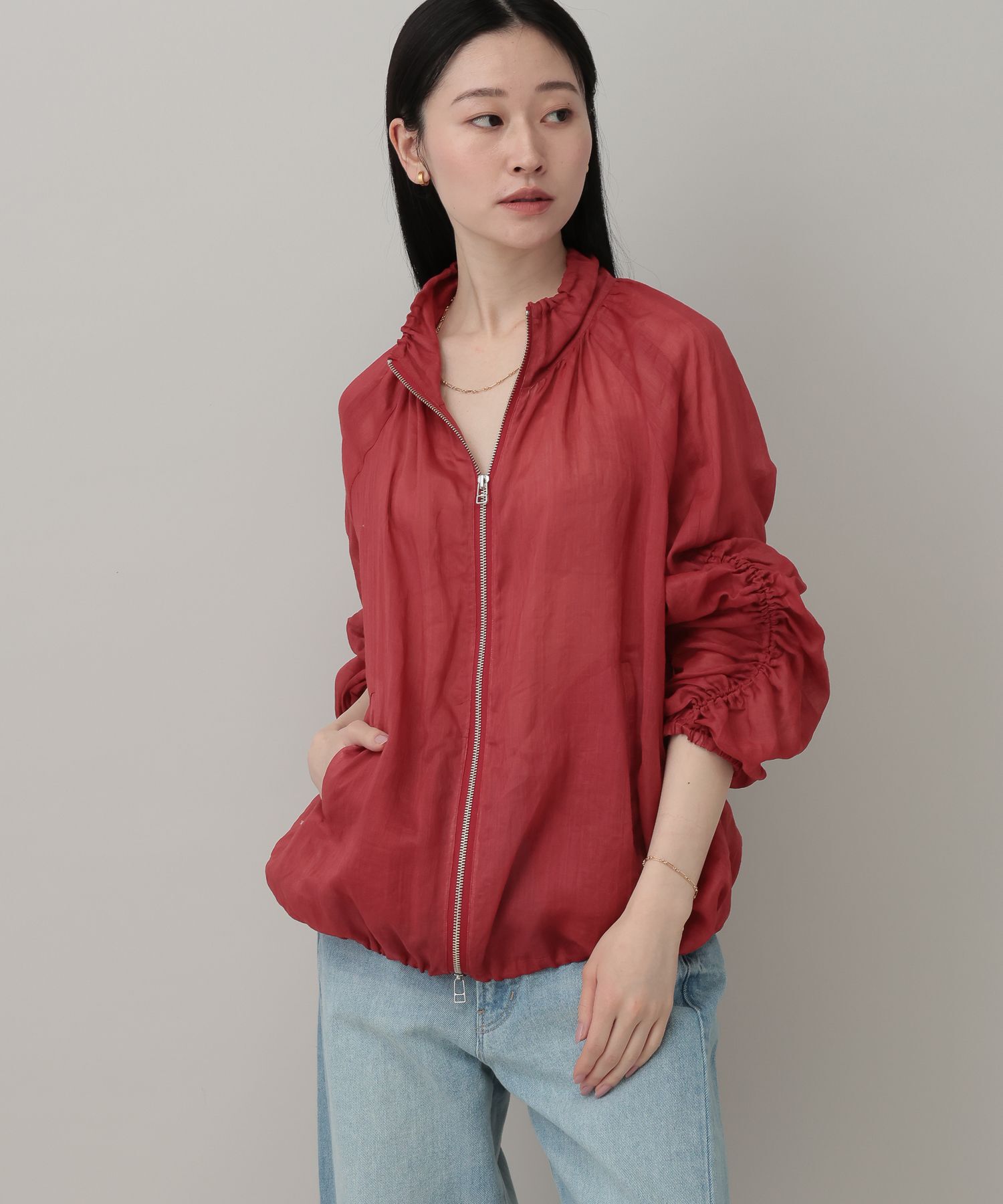 A part by 「ルランゼショートブルゾン」|ブルゾン・スタジャン|