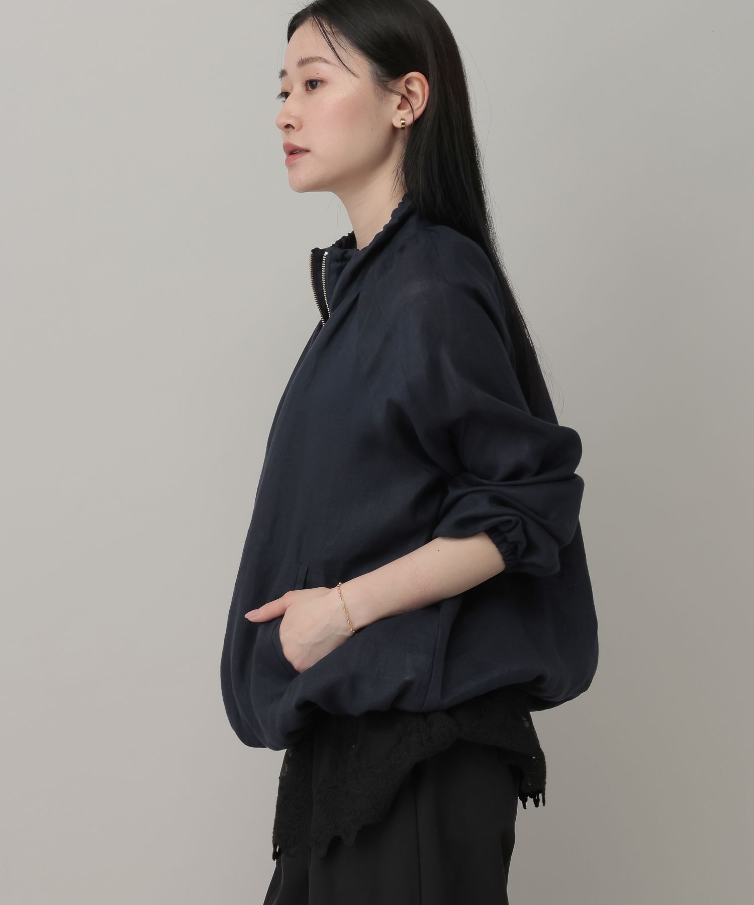 A part by 「ルランゼショートブルゾン」|ブルゾン・スタジャン|