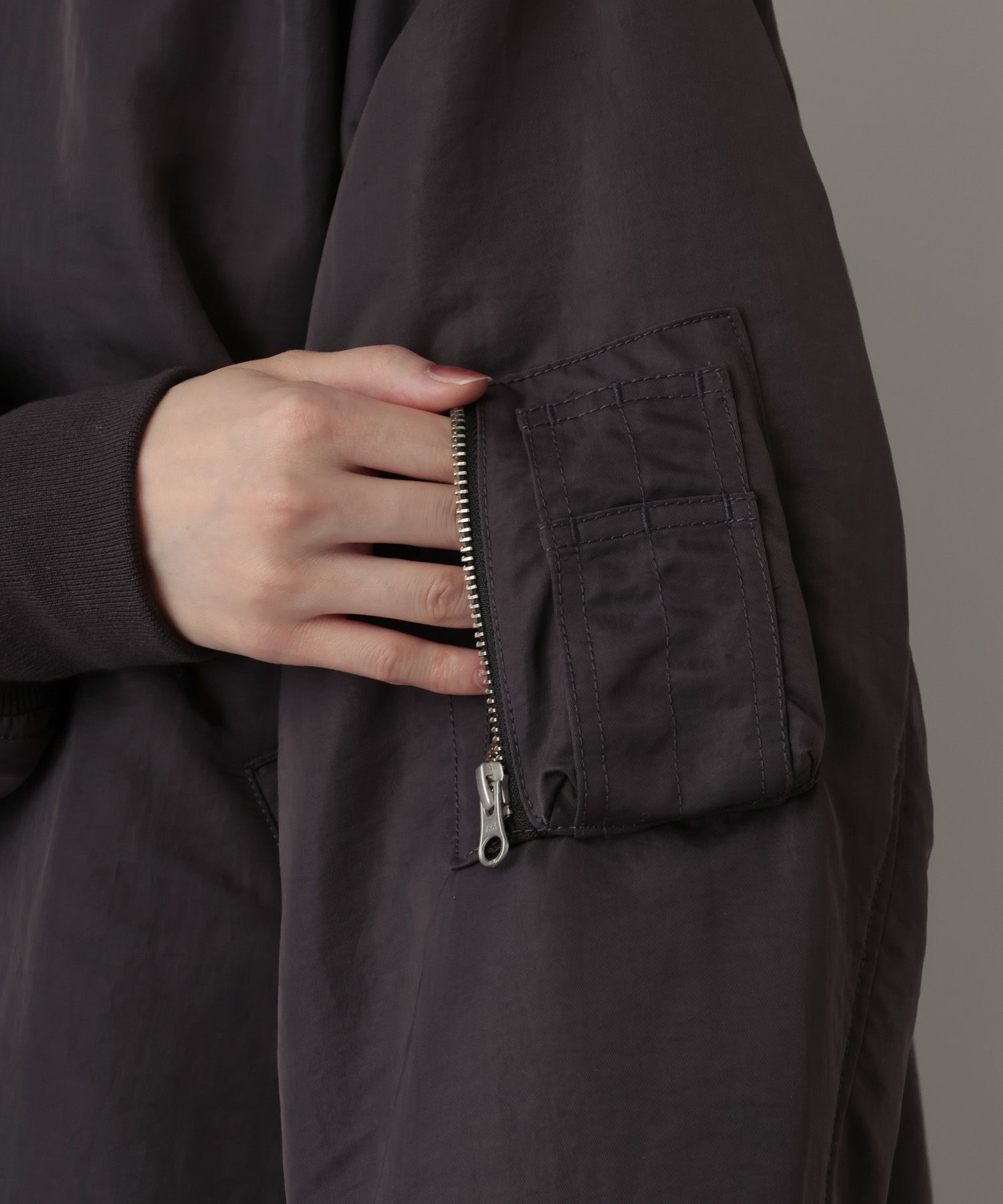 A part by 「サイドドロストMA-1」|ブルゾン・スタジャン|