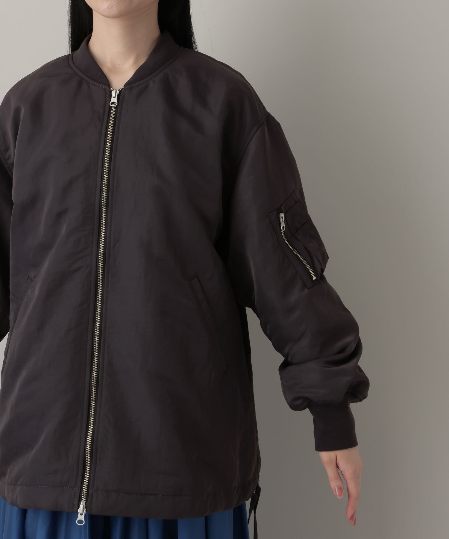 A part by 「サイドドロストMA-1」|ブルゾン・スタジャン|