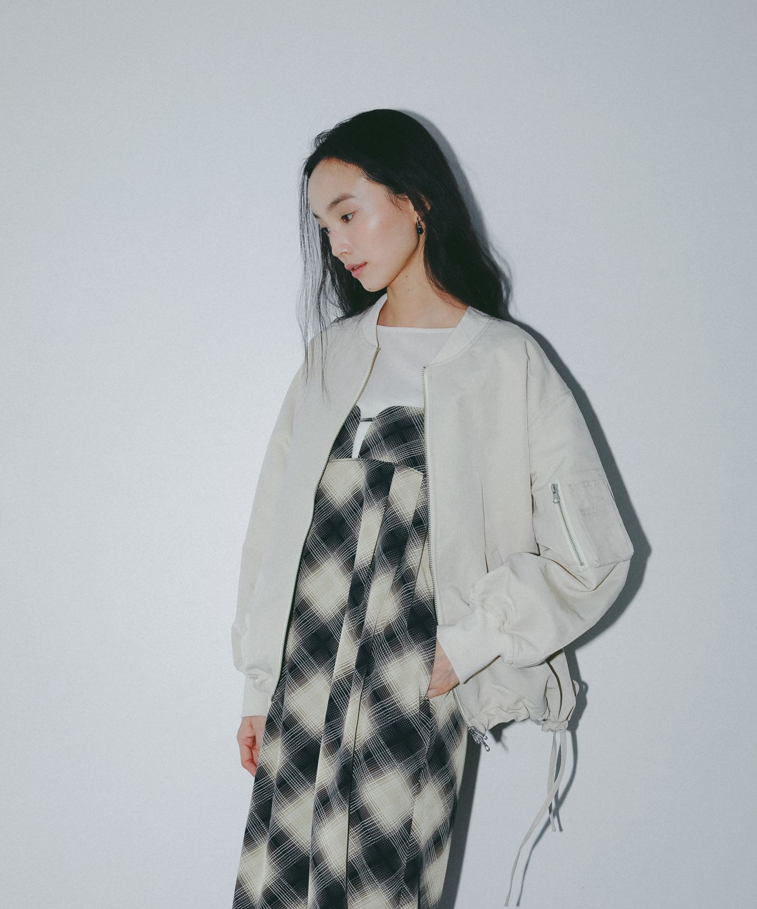 A part by 「サイドドロストMA-1」|ブルゾン・スタジャン|