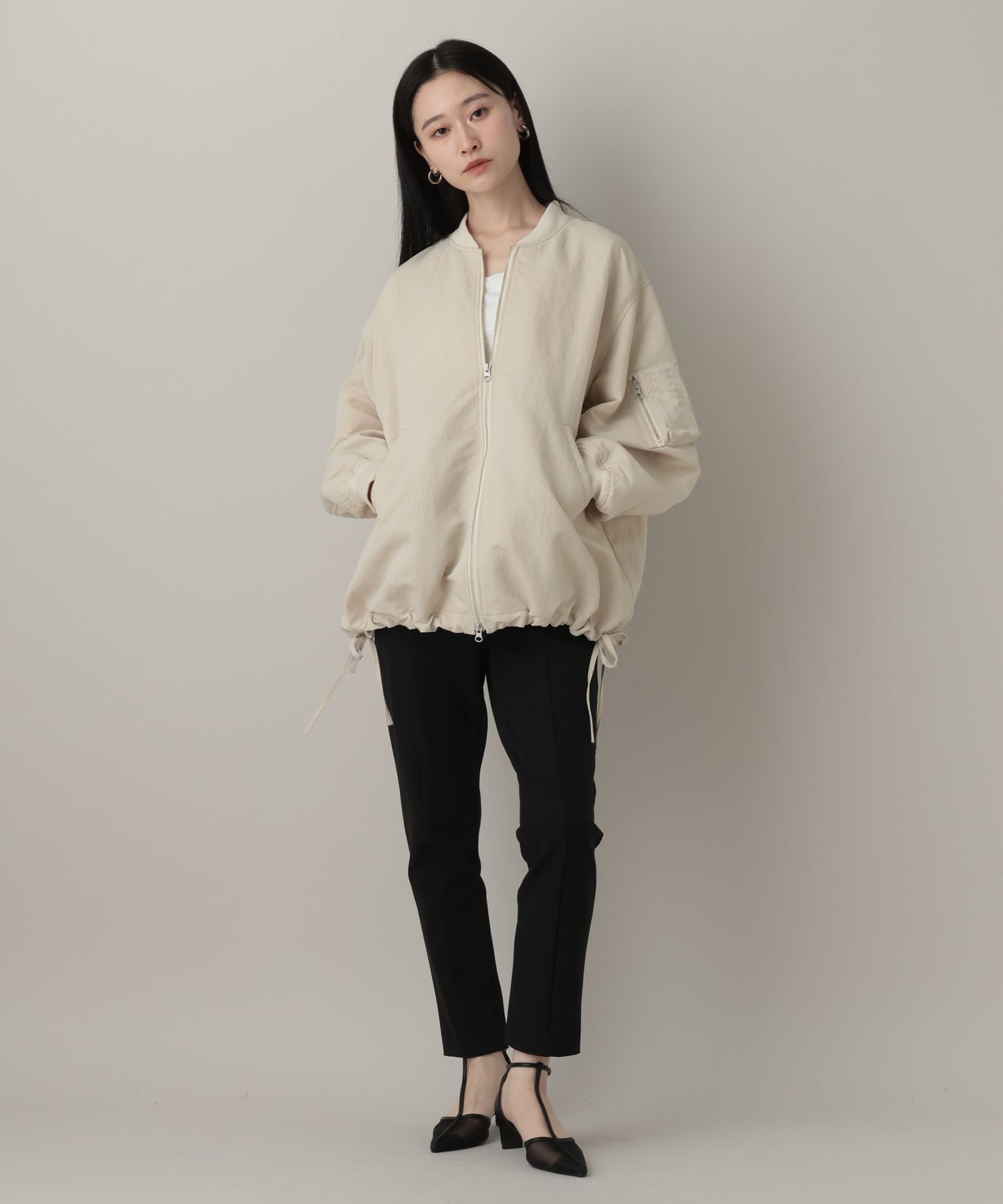 A part by 「サイドドロストMA-1」|ブルゾン・スタジャン|