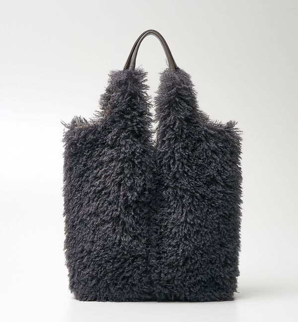 collex「【WEB限定】Vラインフェイクファートートバッグ」|トートバッグ|