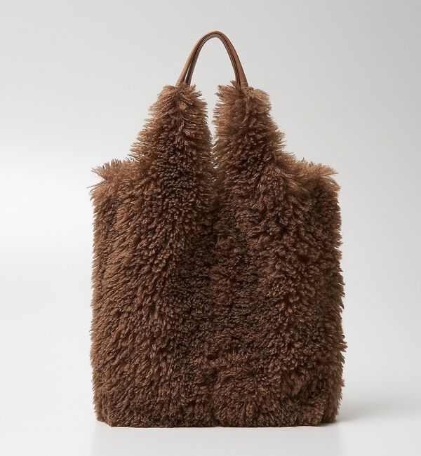 collex「【WEB限定】Vラインフェイクファートートバッグ」|トートバッグ|