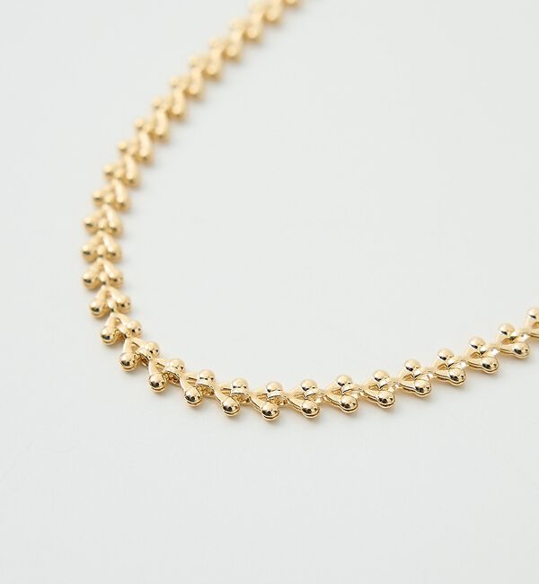 collex「【dignif】【金属アレルギー対応】ロウリーブスネックレス」|ネックレス|