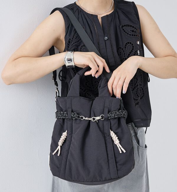 collex「【WEB限定】【CTFK/コントロールフリーク】ナイロンコードベルトトートバッグ」|ショルダー・メッセンジャー|