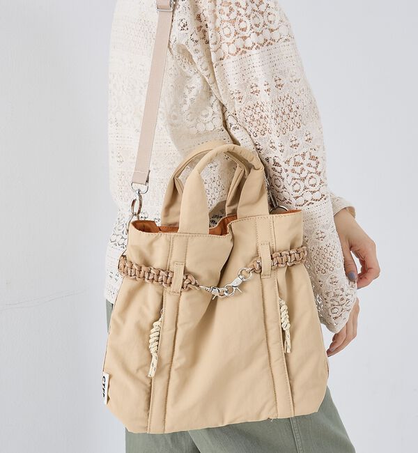 collex「【WEB限定】【CTFK/コントロールフリーク】ナイロンコードベルトトートバッグ」|ショルダー・メッセンジャー|