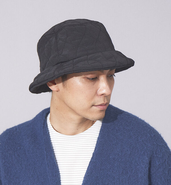 ABAHOUSE「【RUBEN/ルーベン】　QULTING BUKET HAT/キルティング　バケ」|その他|ブラック