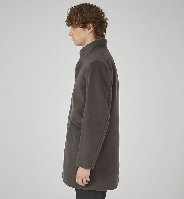 ABAHOUSE「【毛玉レス】ウール調メルトン スタンドコート」|その他|