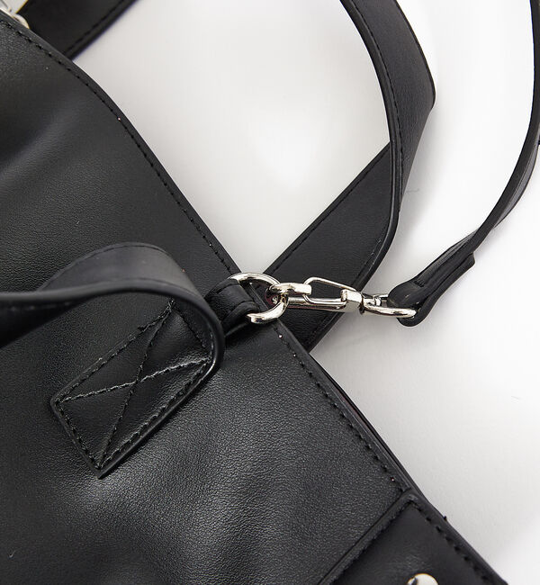 ABAHOUSE「【cheek /チーク】rivet 2way tote/リベット2way トート」|トートバッグ|