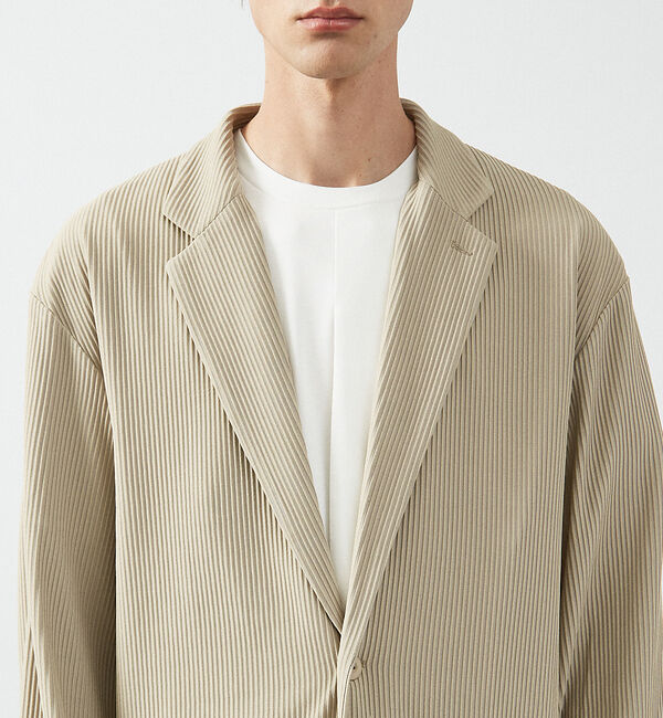 ABAHOUSE「【セットアップ対応】プリーツ イージー ジャケット」|テーラードジャケット|