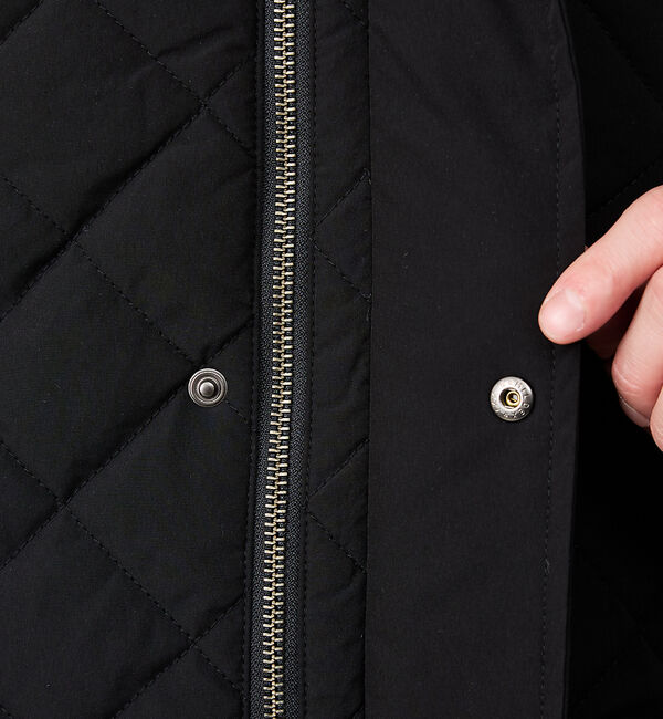 ABAHOUSE「【コーデュロイ襟】ラグラン 中綿キルティング ジャケット」|ブルゾン・スタジャン|