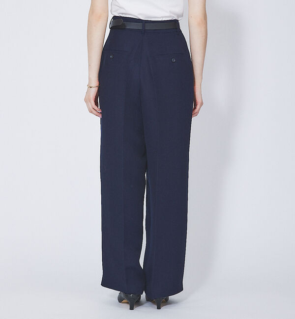 Rouge vif「ベルト付きノンタックワイドパンツ」|その他|