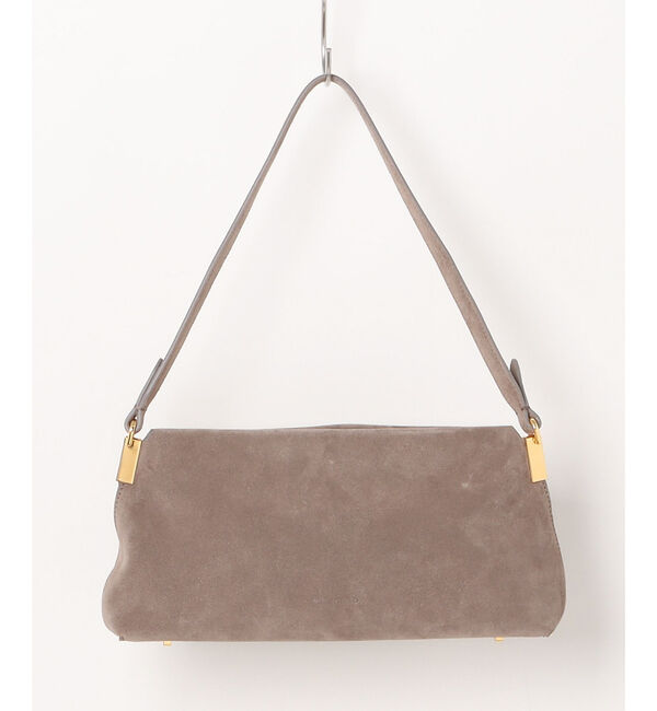 Rouge vif「【MAESTOSO/マエストソ】スクエアスウェードバッグ　ポーチ付き」|ショルダー・メッセンジャー|