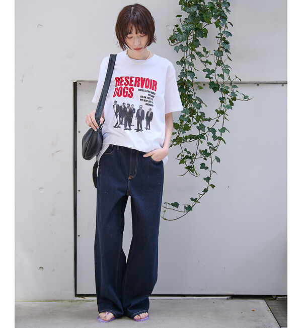 Rouge vif「【Ampersand / アンパサンド】Soft croissant bag S」|トートバッグ|