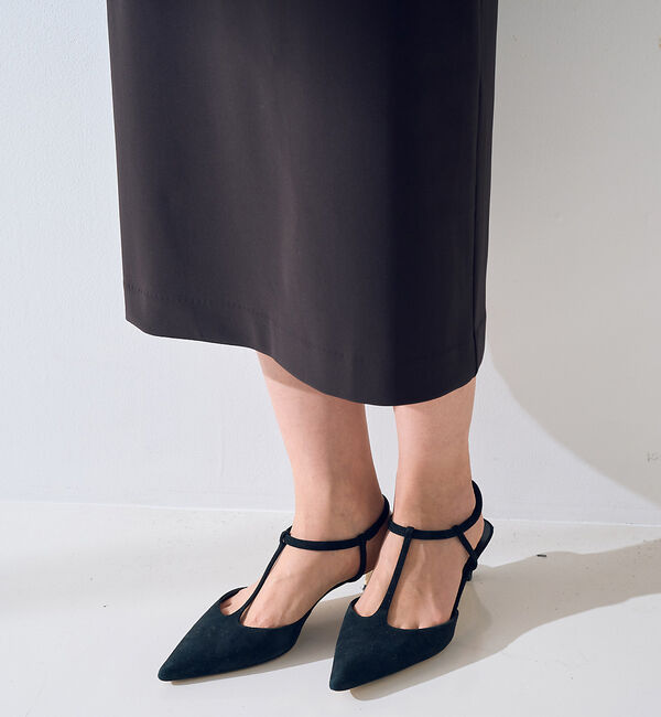 Rouge vif「【撥水】大衿トリコットワンピース」|ワンピース|