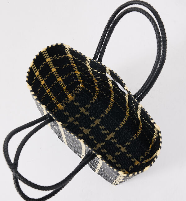 Rouge vif「【MOON BIRD/ムーンバード】手編みのメルカドバッグM/縦長/ギフト【WE」|トートバッグ|