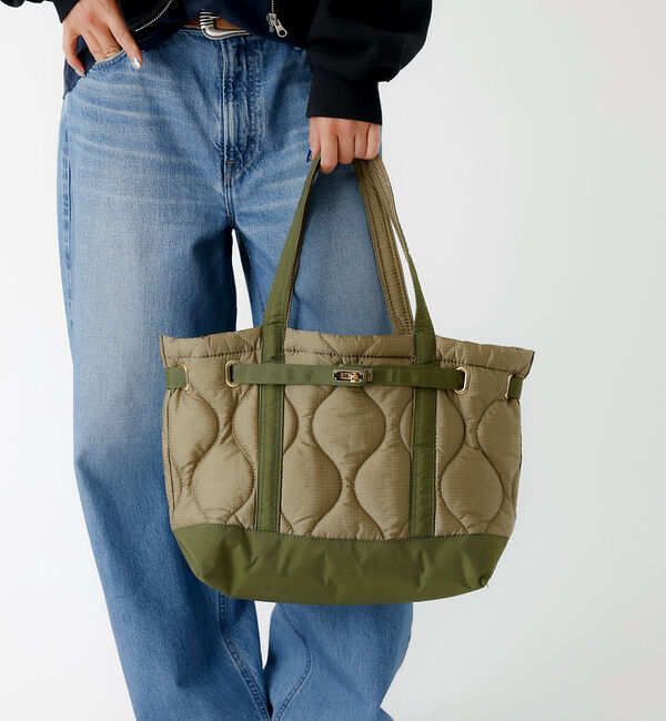 Rouge vif「【TRIFFER/トリファー】キルティングトートバッグ/キルティング/トート/大」|トートバッグ|