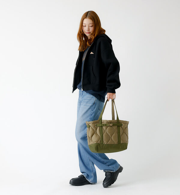 Rouge vif「【TRIFFER/トリファー】キルティングトートバッグ/キルティング/トート/大」|トートバッグ|