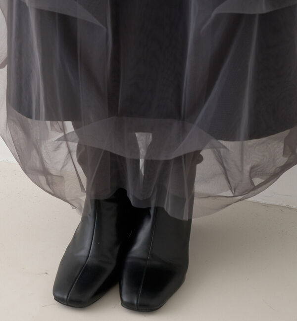 Rouge vif「【一部店舗限定】チュールフォルムスカート」|スカート|